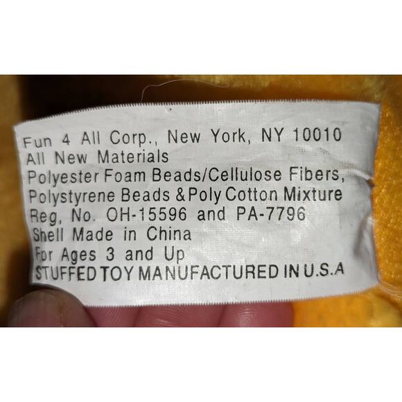 Vintage 1991 24" Planters Mr. Peanut Plush Cloth Doll Cane Advertising Rare - Picture 6 of 7